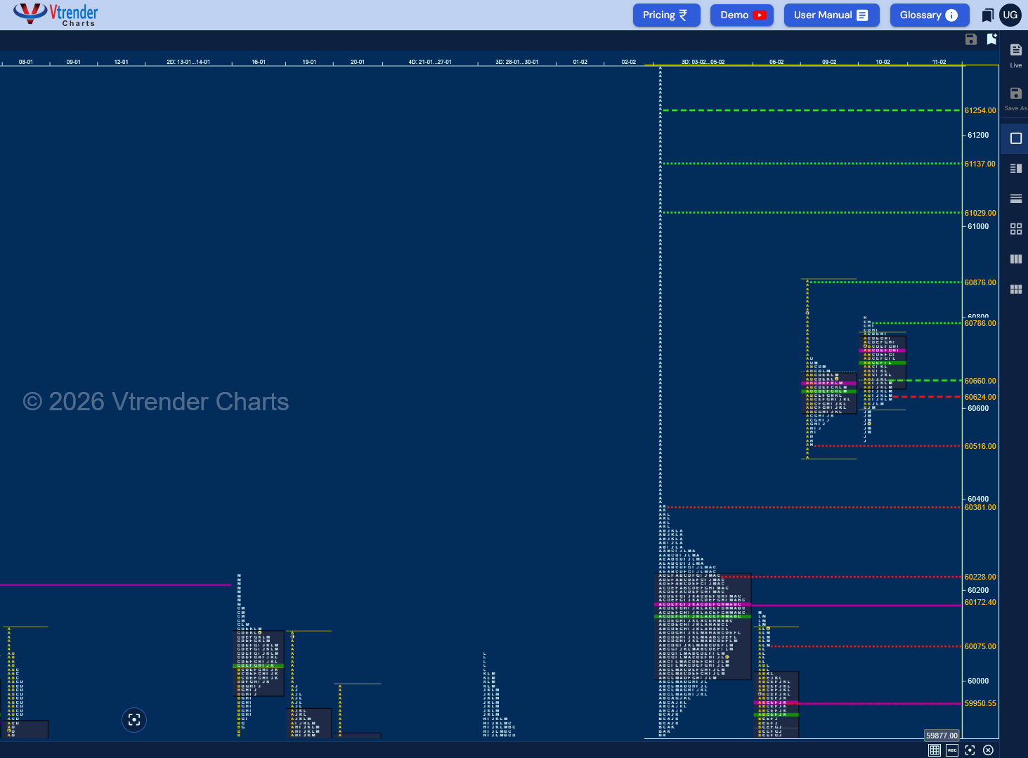 Market Profile Analysis dated 10th Feb 2026